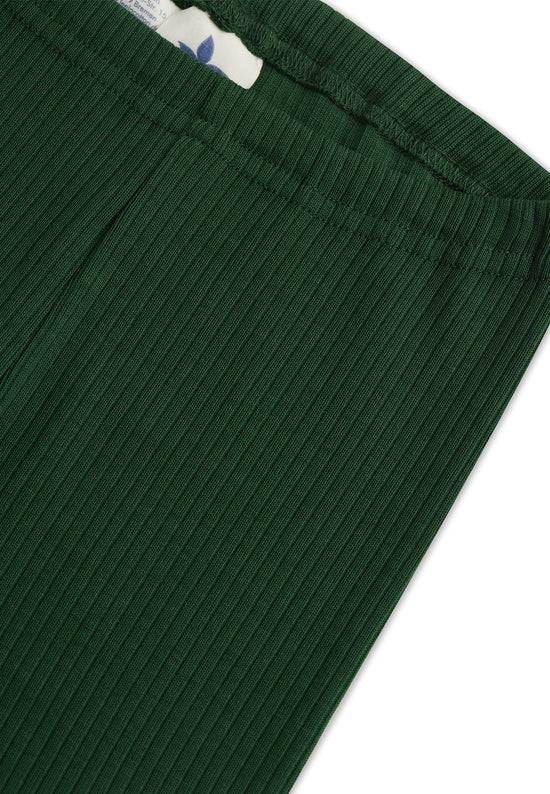 Leela Cotton 2052 TL | Ripp-Leggings - Tannennadel JETZT KAUFEN
