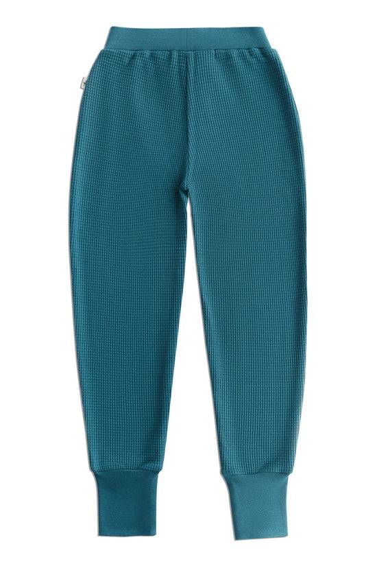 Leela Cotton 2879 TN | Waffel Strick Kinderhose - Tanne Discount Store für neue Produkte