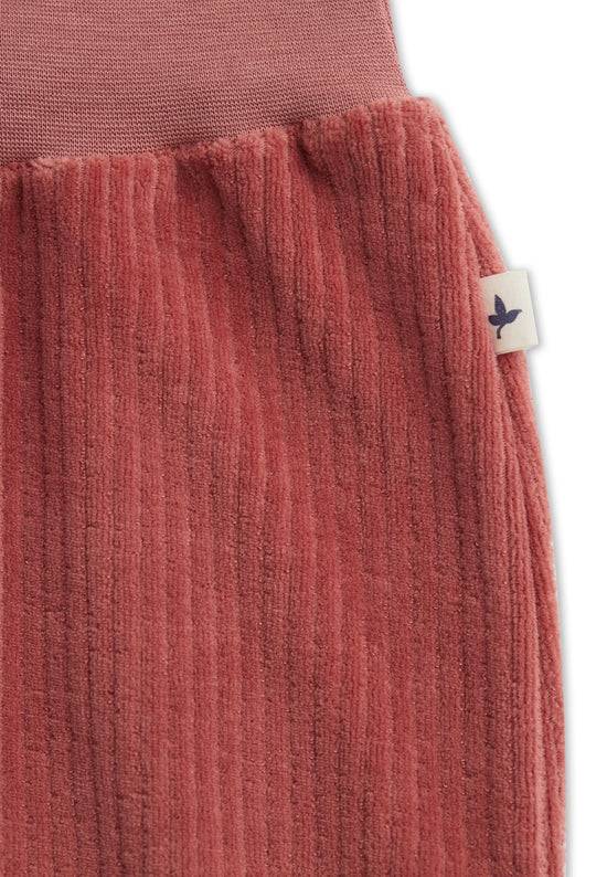 Leela Cotton 2072 WR | Baby Cordhose breiter Bund - Dunkel Mauve Clearance-Verkauf