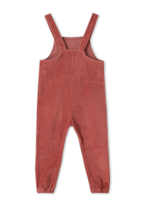 Leela Cotton 2444 WR | Latzhose - Dunkel Mauve Im Verkauf