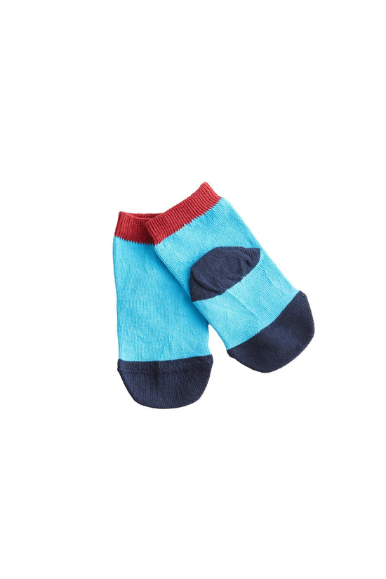 Leela Cotton 3310 | Babysocken - Denimblau (6er Pack)