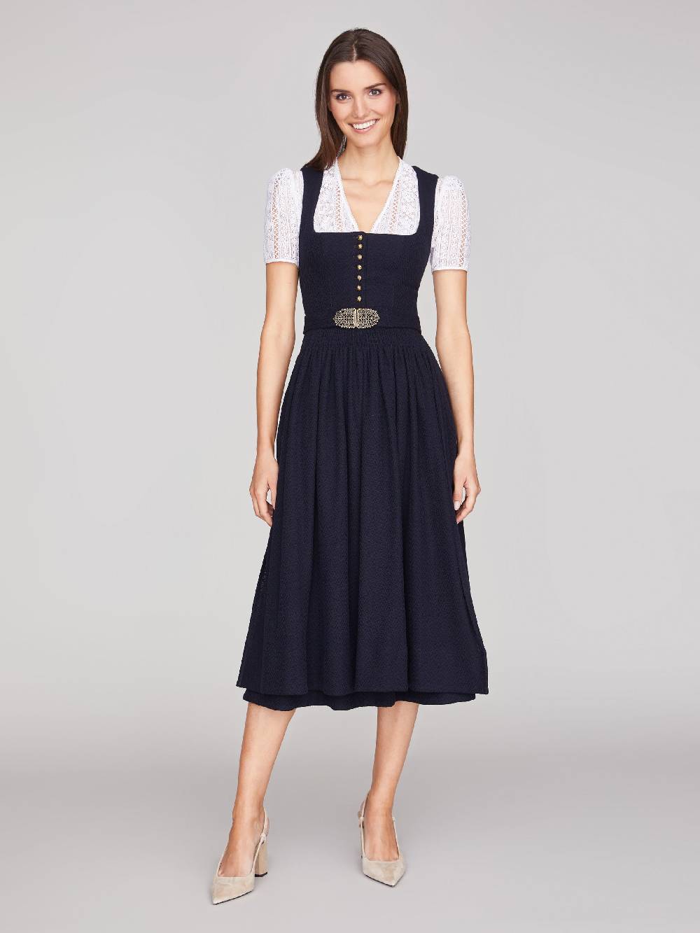Limberry Nachtblaues Dirndl - MONIKA NACHTBLAU Online Shopping