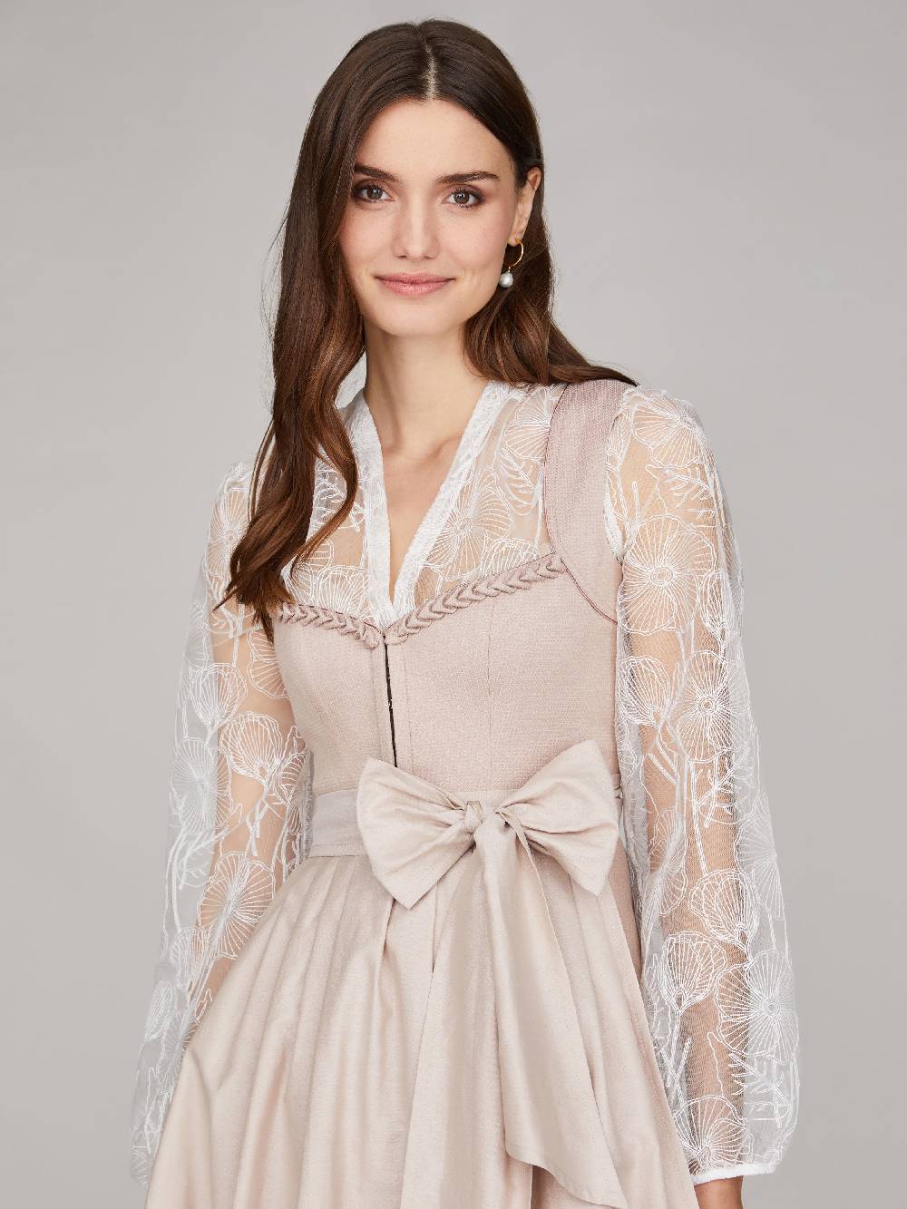 Limberry Weiße Spitzenbluse - LUNA BRIDAL FLOWER Cyber Monday