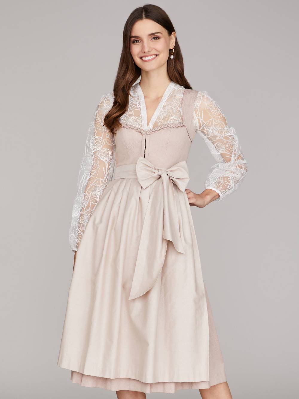 Limberry Weiße Spitzenbluse - LUNA BRIDAL FLOWER Cyber Monday