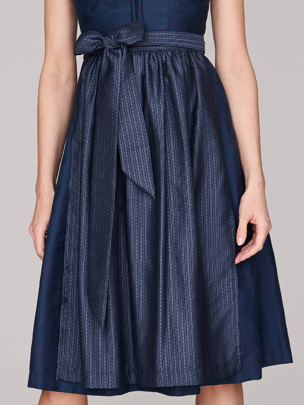 Limberry Mitternachtsblaues Dirndl mit floralem Muster - CECILY SEA STORM Super Sparpreis