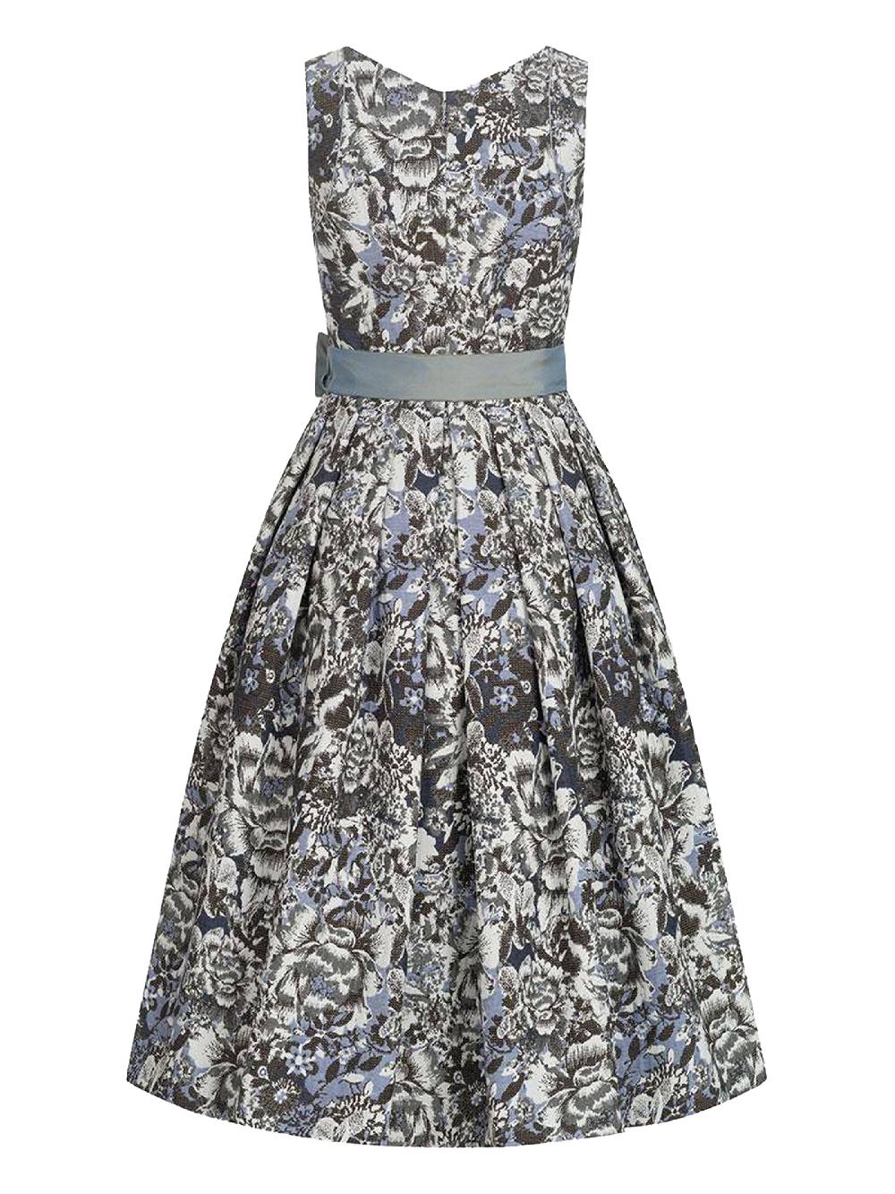 Limberry Dirndl mit floralem Allover Muster - ANNELIE BLUE FLOWER Rabatte dieses Monats