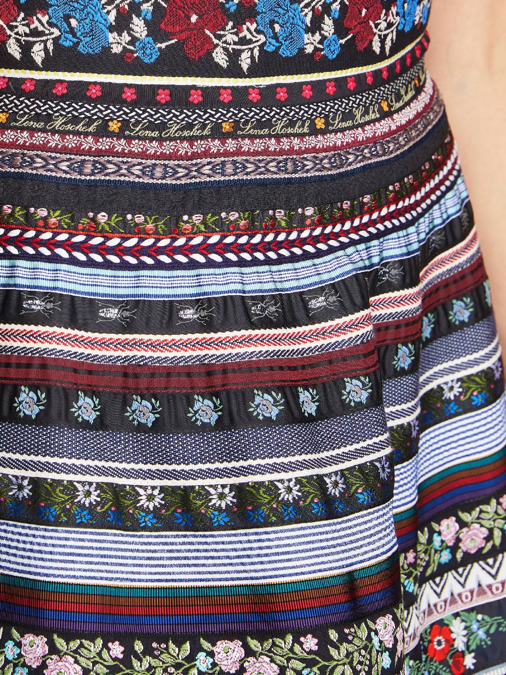 Limberry Dunkler Bänderrock - RIBBON SKIRT NIGHTSHADE Begrenztes Angebot