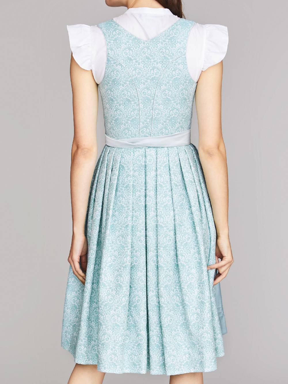 Limberry Türkis-farbenes Dirndl mit Blumenmuster - FIONA TÜRKIS Muttertagsangebot