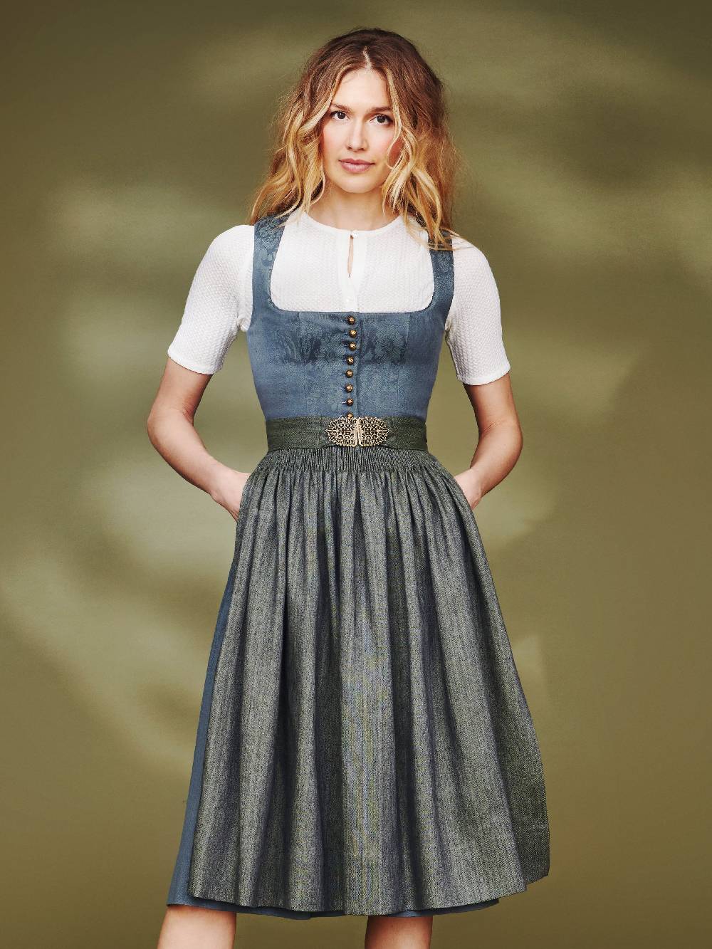 Limberry Weiße Dirndlbluse - TAMMY Tiefpreis