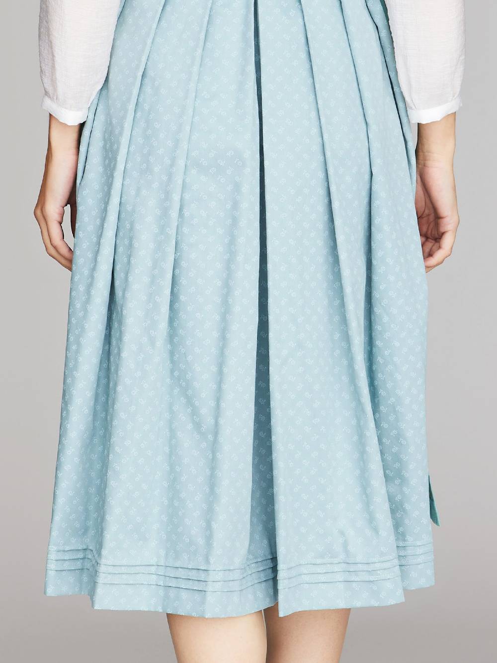 Limberry Hellblaues Dirndl mit Leinen-Mieder - NELLIE GRAPE Auslauf