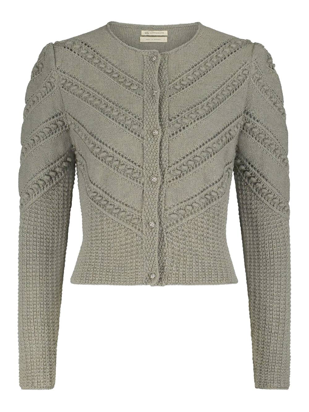 Limberry Thymian-grüne Strickjacke - OPHELIA THYMIAN Muttertagsangebot