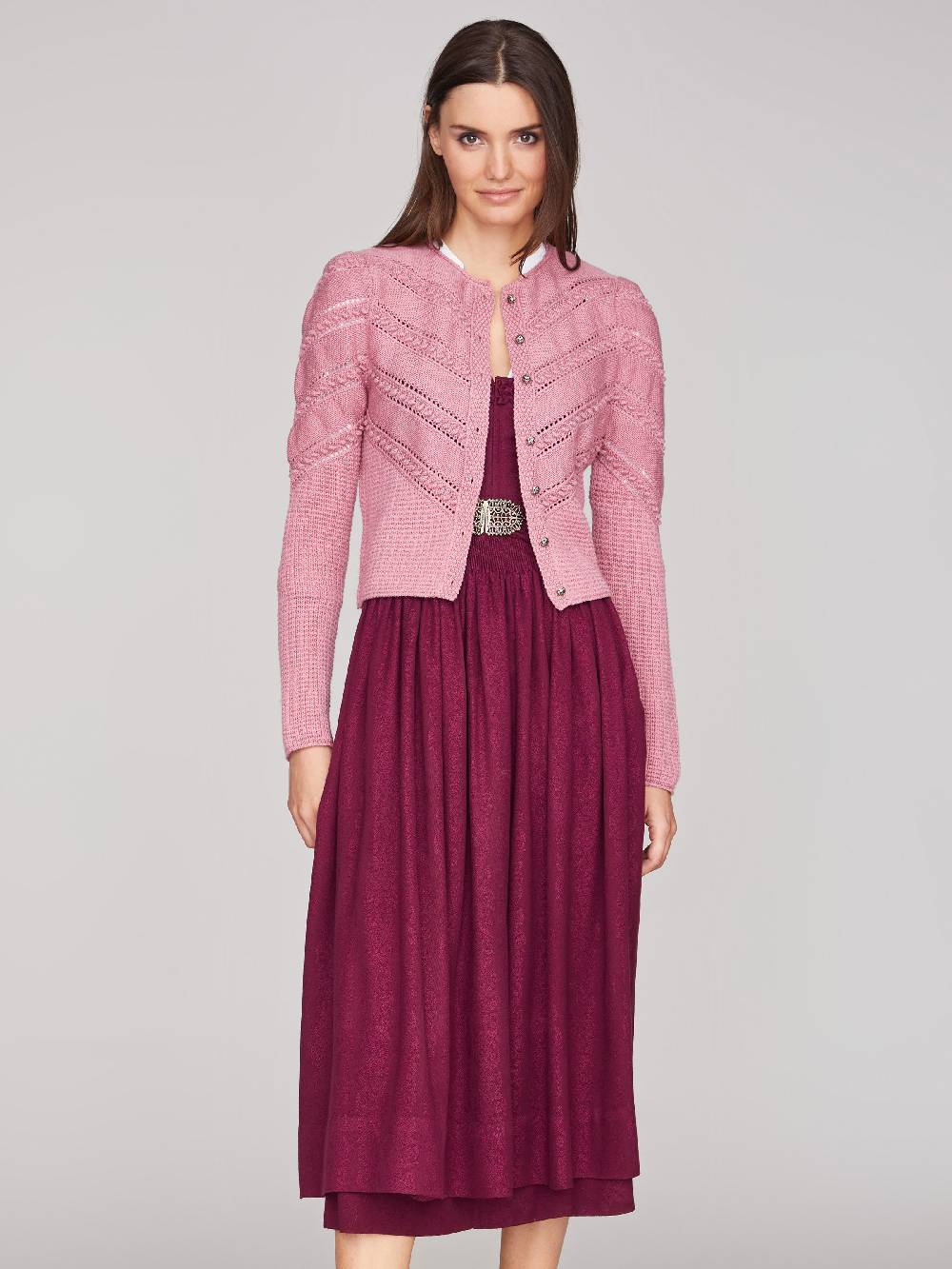 Limberry Strickjacke in Nelkenrosa - OPHELIA NELKENROSA Neueste Mode