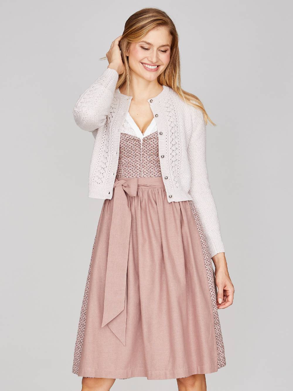 Limberry Strickjacke in Sandstein - EVI Letzte 3 Tage