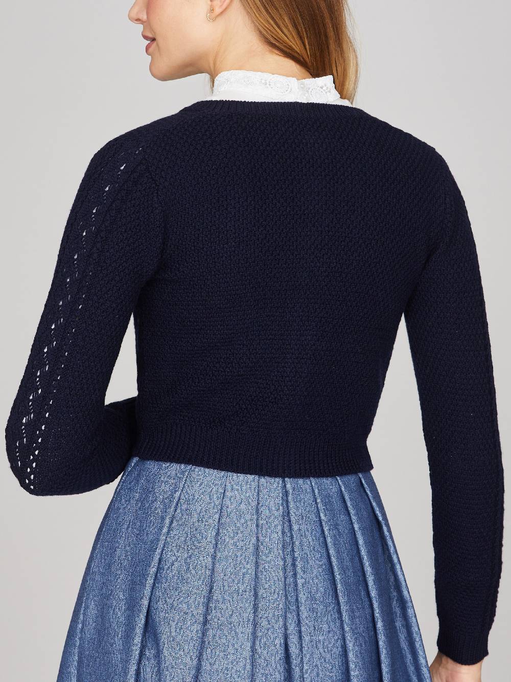 Limberry Nachtblaue Strickjacke - EVI JETZT KAUFEN
