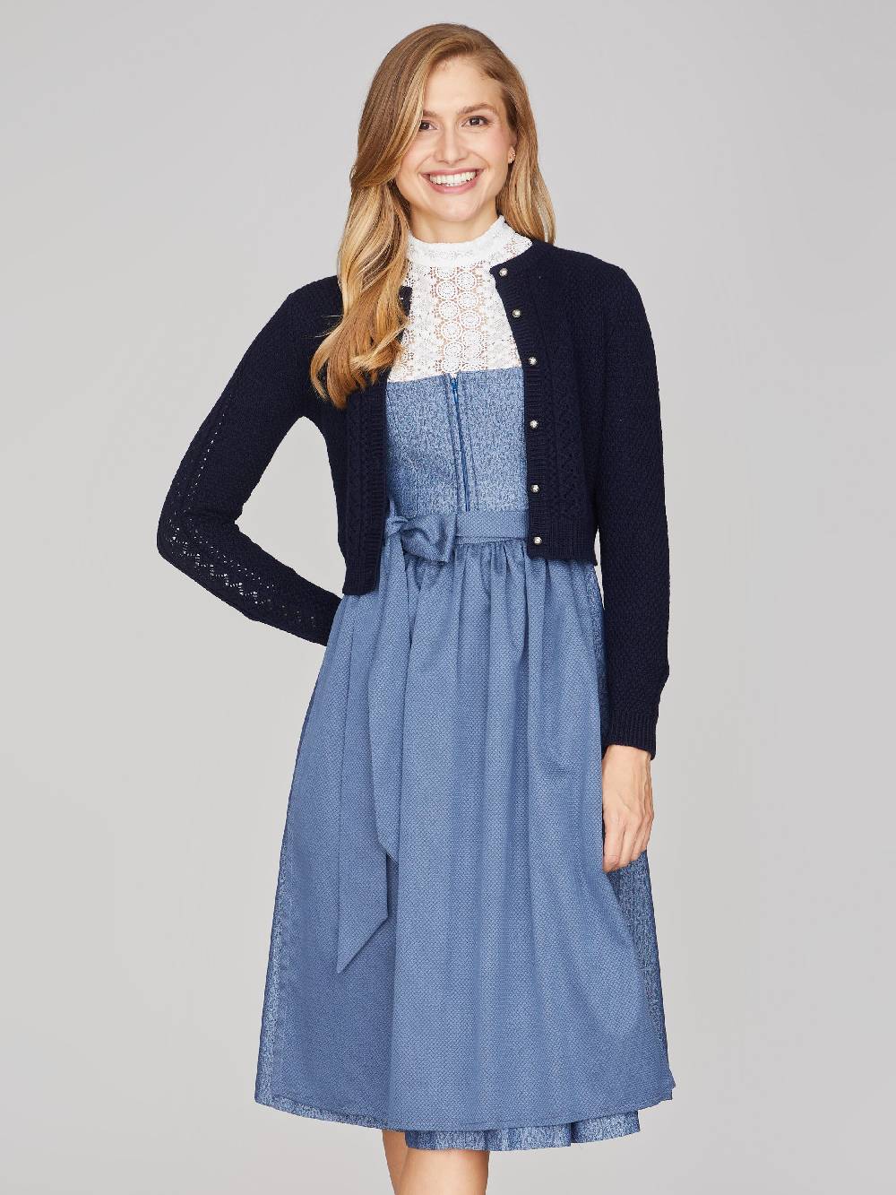 Limberry Nachtblaue Strickjacke - EVI JETZT KAUFEN