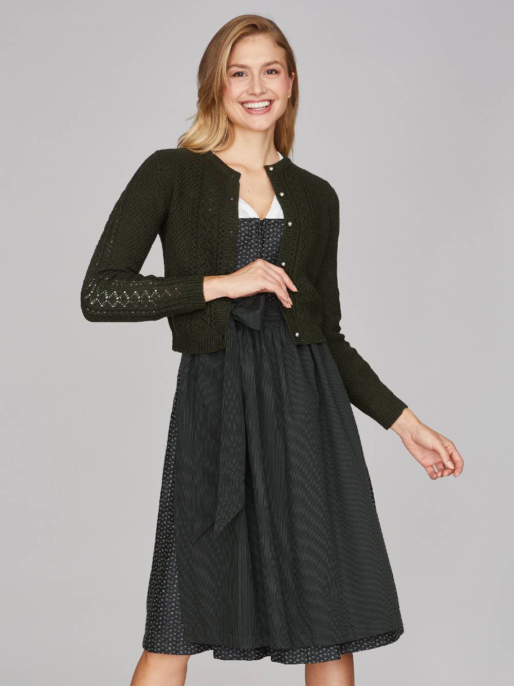 Limberry Waldgrüne Strickjacke - EVI Neueste Stile
