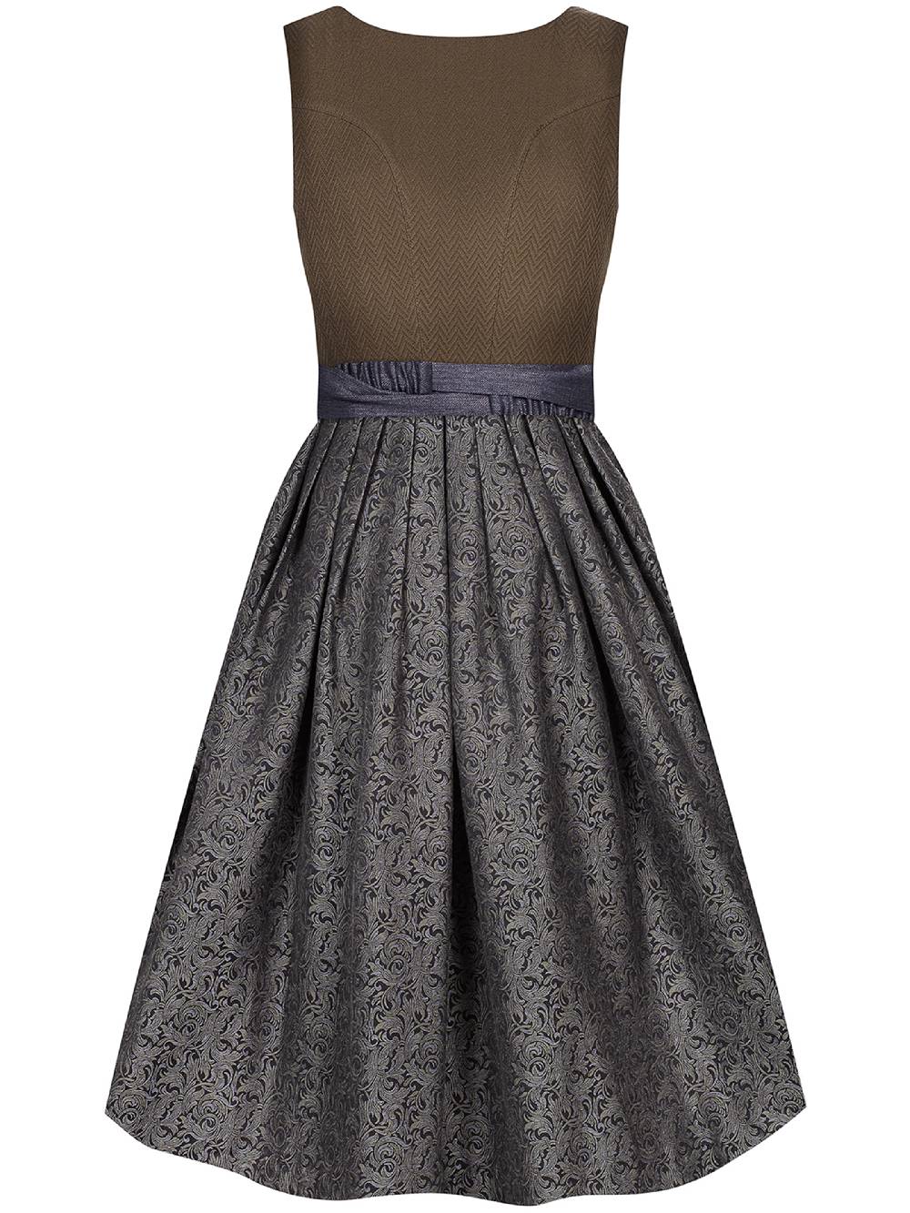 Limberry Olivfarbenes Dirndl - ANTONIA OLIV-ANTHRAZIT Letzte 2 Tage
