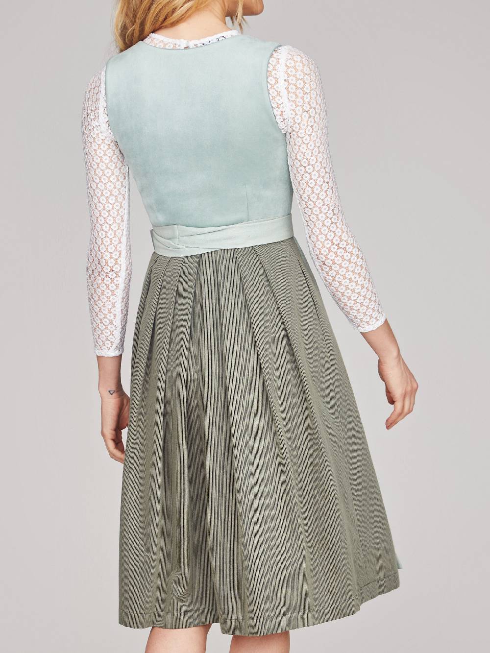 Limberry Dirndl mit Velours-Mieder in hellem Türkis - LAYLA LIGHT TURQUOISE Discount Store für neue Produkte