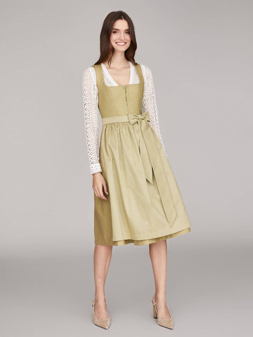 Limberry Hellgrünes Dirndl - ELAINE SPRING GREEN zollfrei