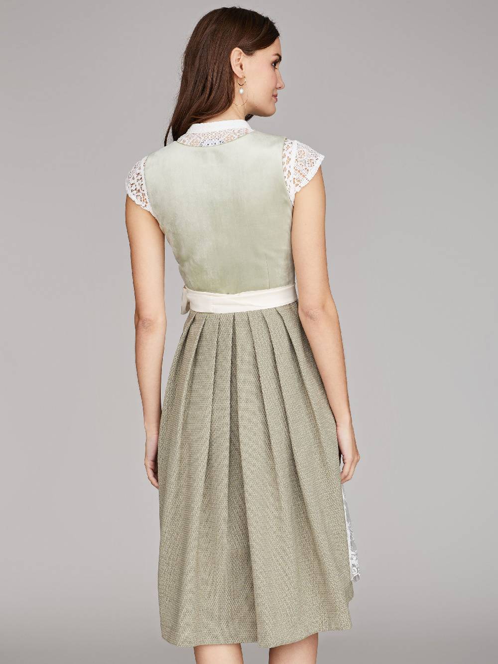 Limberry Salbeigrünes Samtdirndl - RUTH SAGE GREEN Günstiger Verkauf
