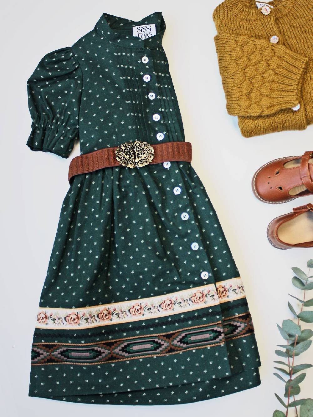Limberry Kinderdirndl in Grün - ANNAMIRL GRÜN Versandkostenfrei