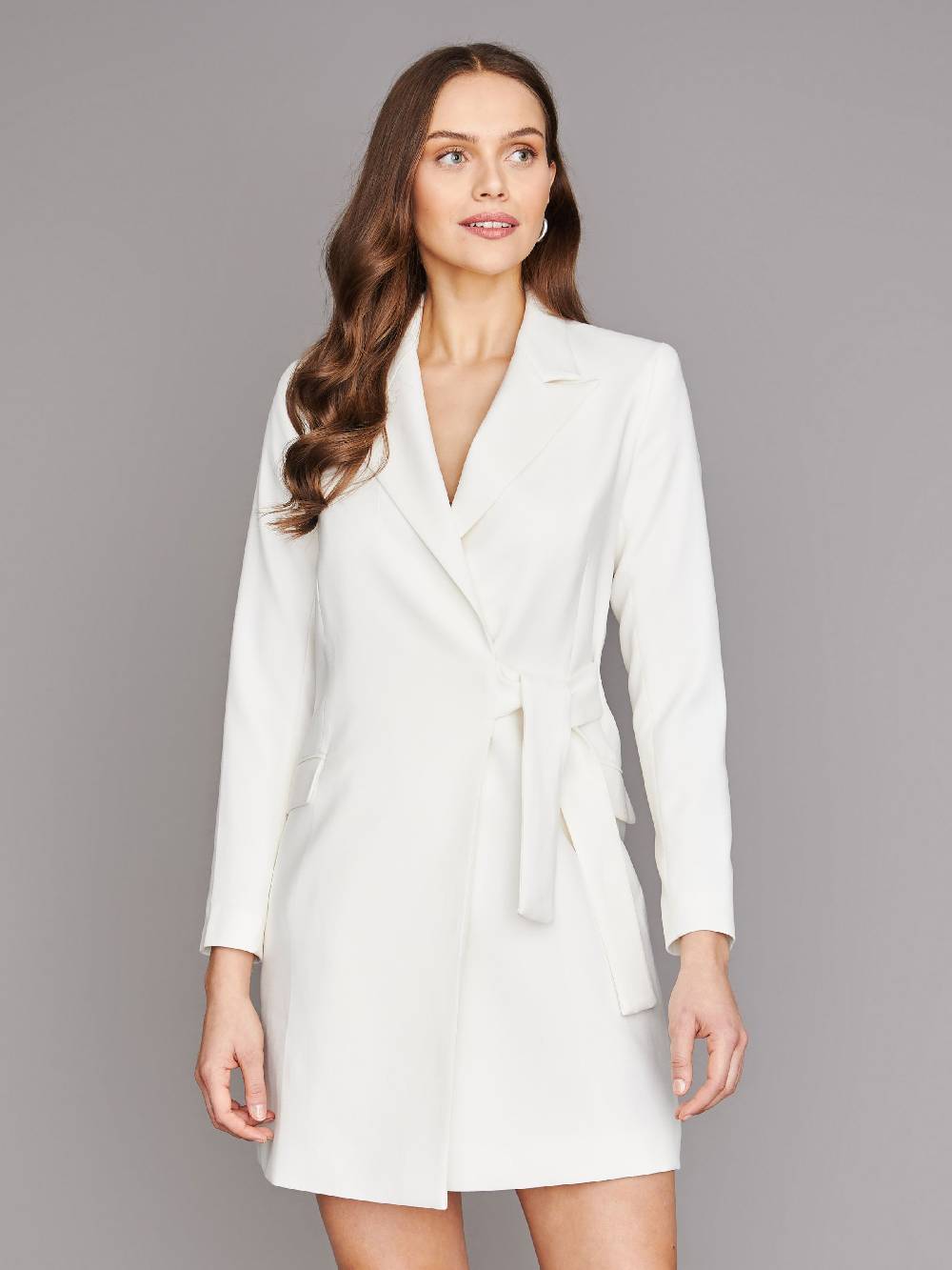 Limberry Cremefarbenes Braut-Blazerkleid - LEONA Sonderangebote