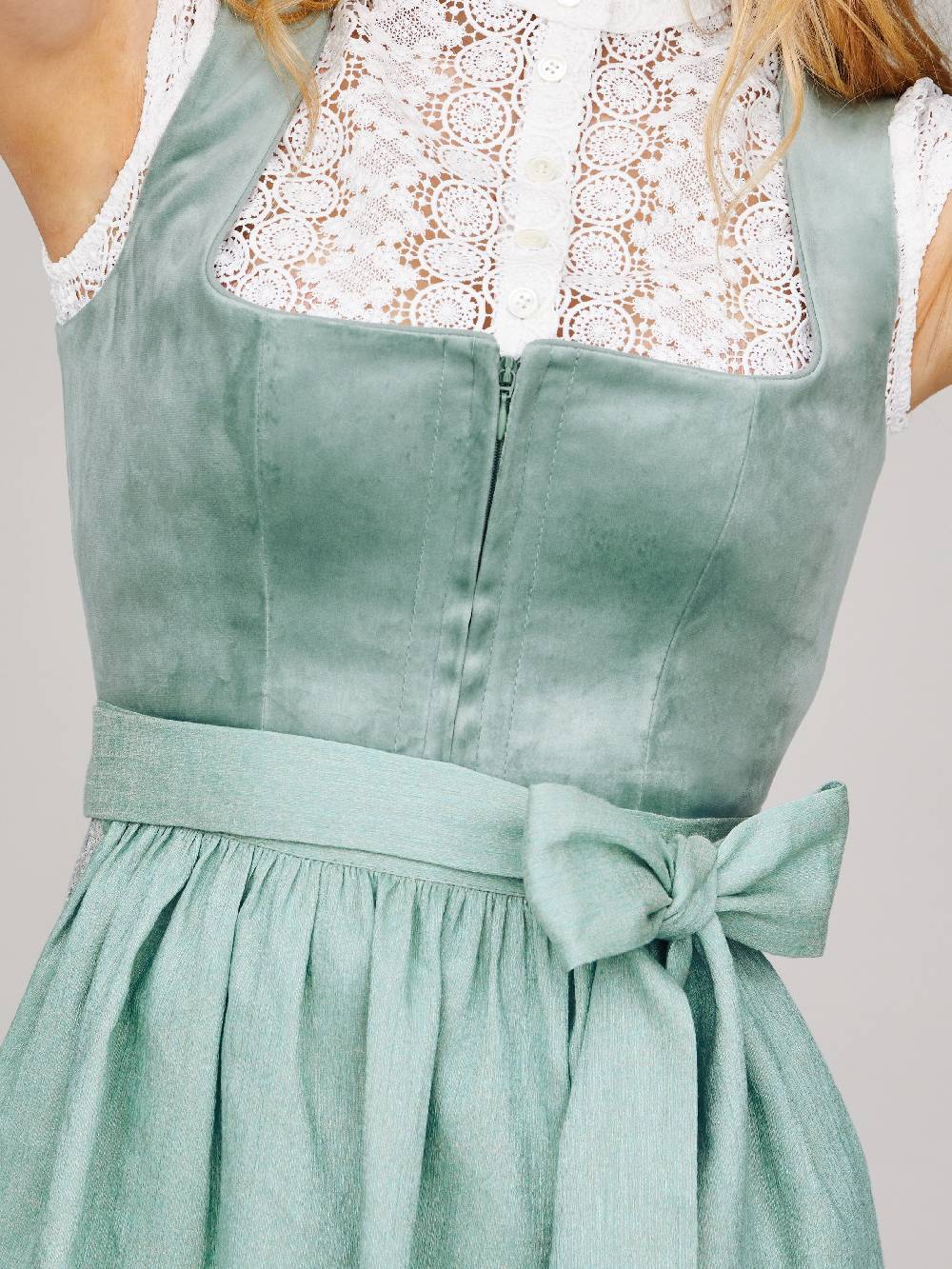 Limberry Salbeigrünes Dirndl - IMANI SEAFOAM Sonderangebot