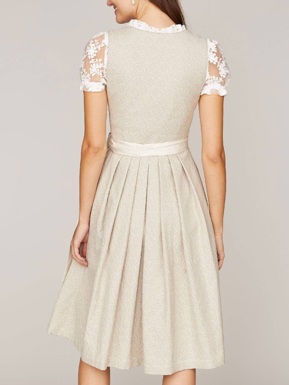 Limberry Beigefarbenes Dirndl - EMMA IVORY Begrenztes Angebot