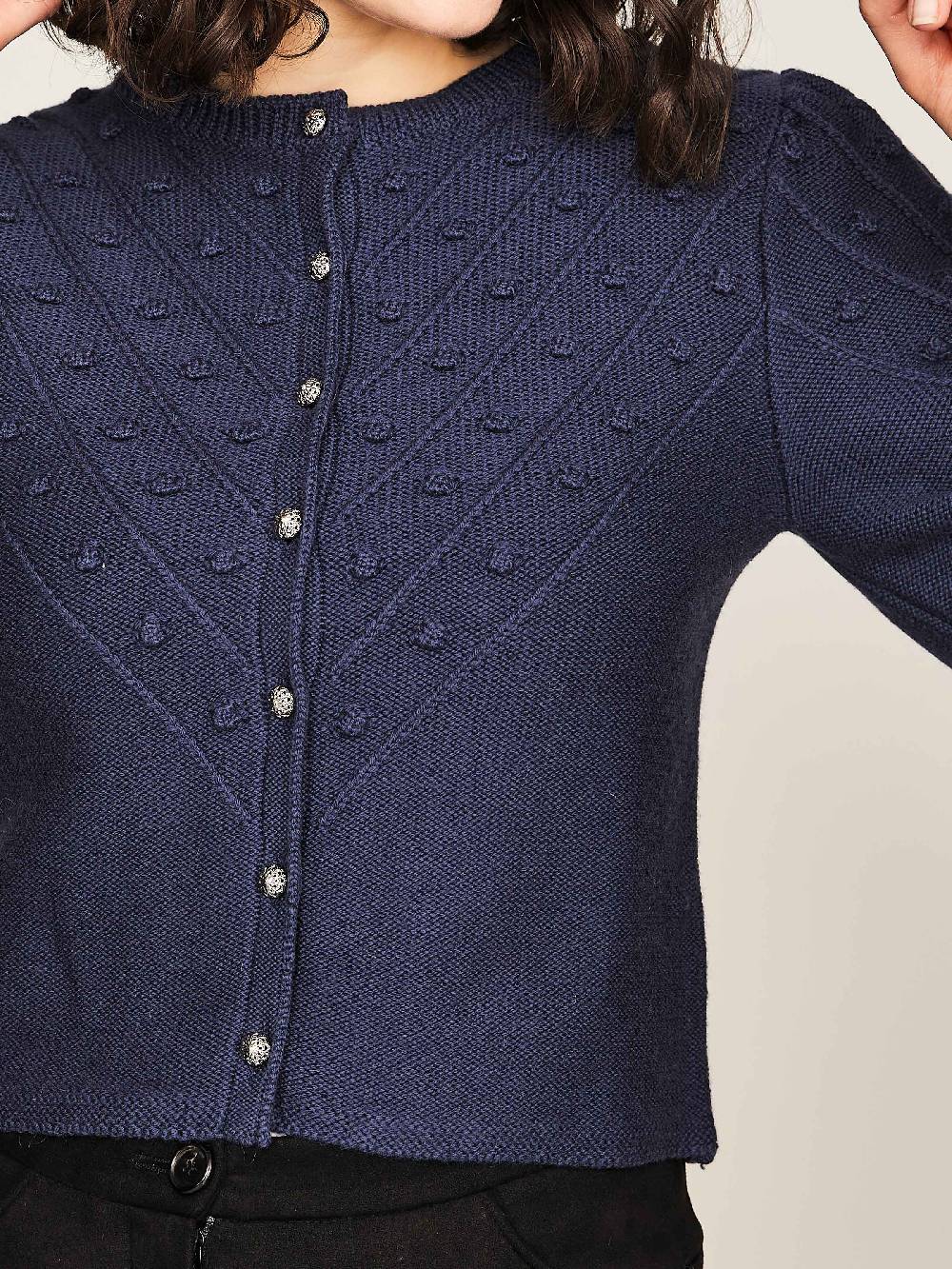 Limberry Strickjacke in Dunkelblau - MIA Osterangebot