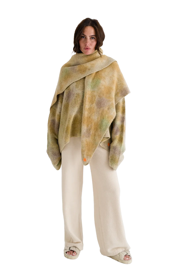 Love Joy Victory Kaschmir Batik Schal Pansy Weihnachtsangebot
