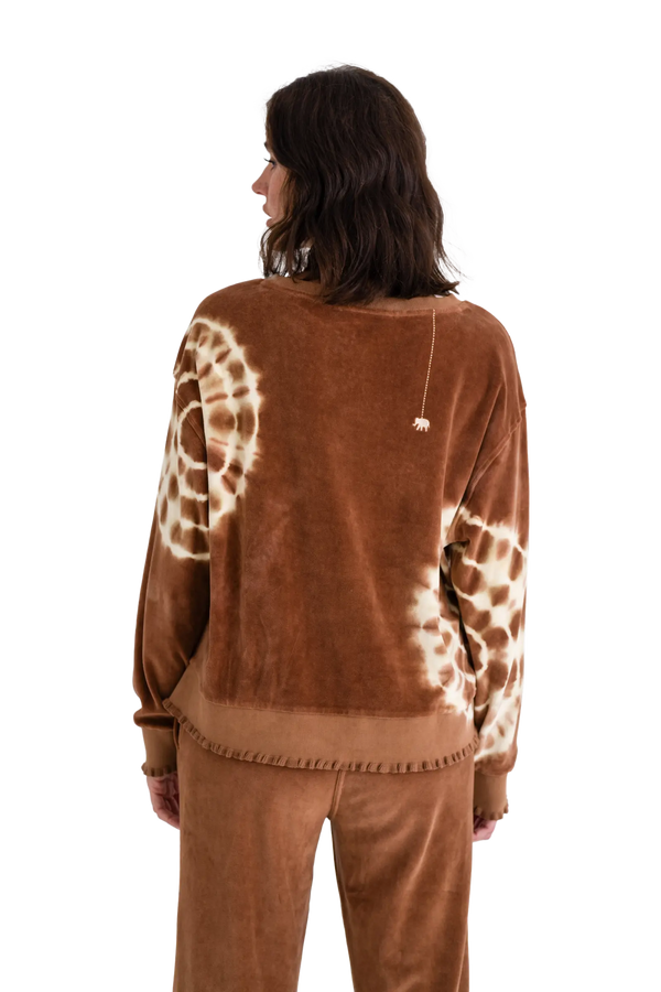 Love Joy Victory Velvet Sweatshirt Rose Tie & Dye Bis zu 55% Rabatt