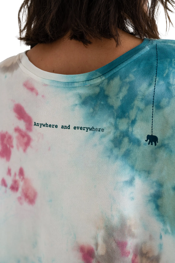 Love Joy Victory SWEATSHIRT MOA Tie & Dye 50% Rabatt für begrenzte Zeit