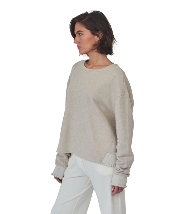 Love Joy Victory Glitter SWEATSHIRT ROSE Heißer Verkauf