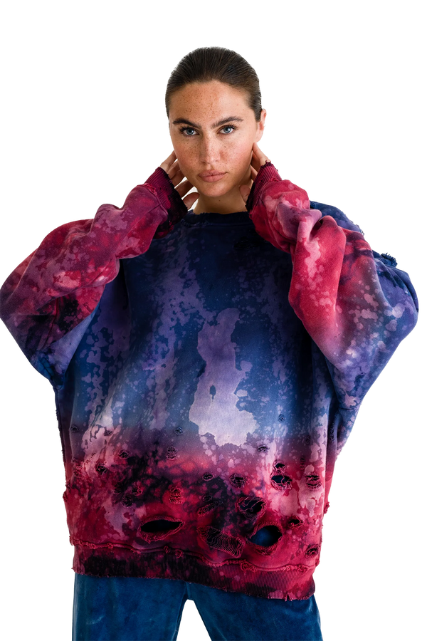 Love Joy Victory Oversize Sweatshirt Rana Saisonale Angebote