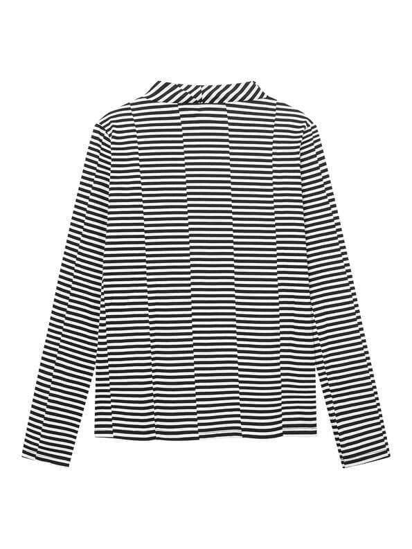 Mademoiselle YéYé Longsleeve mit Stehkragen aus Bio-Baumwolle Online Outlet
