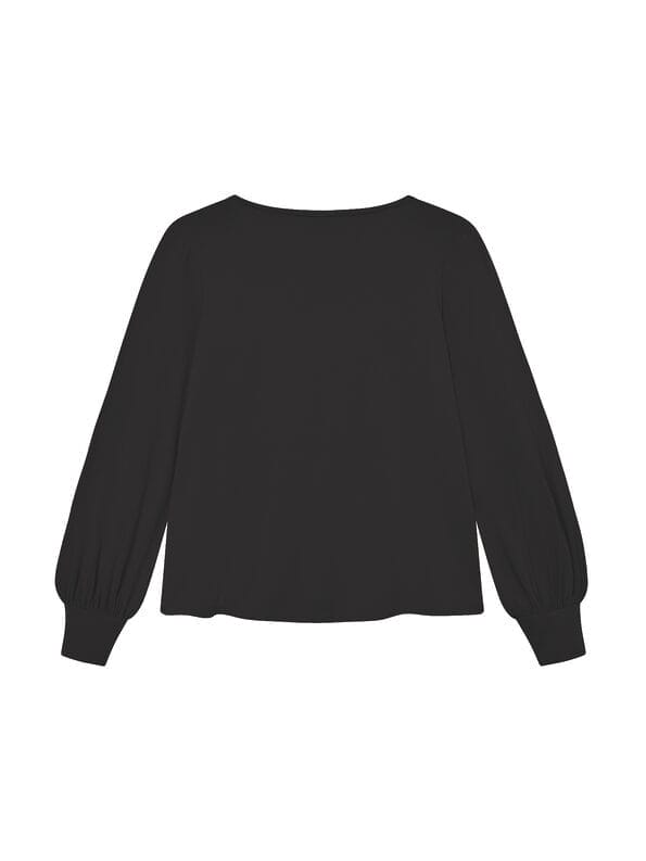 Mademoiselle YéYé Jersey Top mit Ballonärmeln aus Ecovero by Lenzing Räumungsverkauf