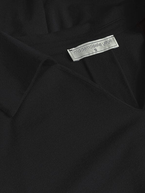 Mademoiselle YéYé Jersey Bluse mit Kellerfalte aus Ecovero by Lenzing Kauf eins, bekomm eins gratis