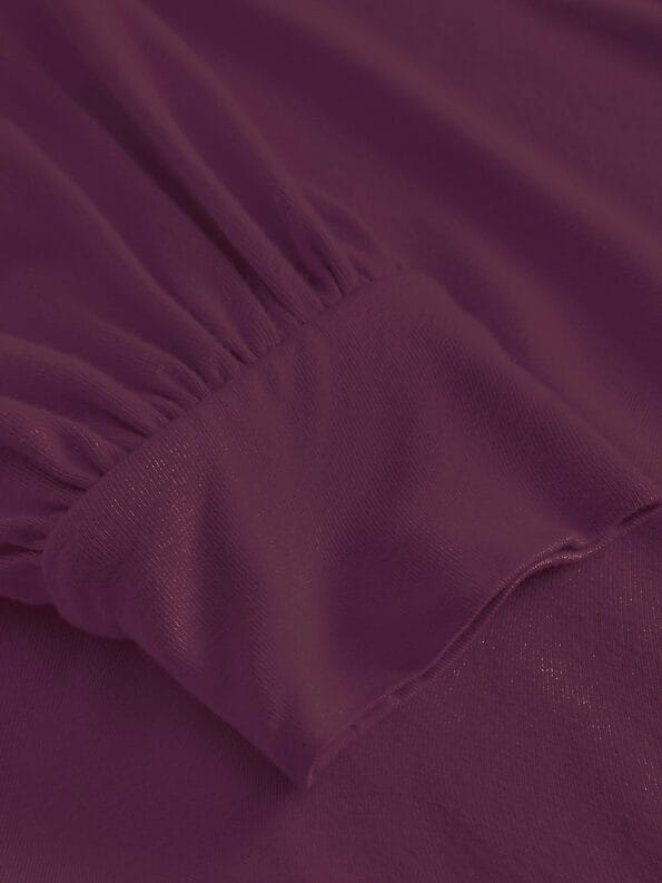 Mademoiselle YéYé Jersey Bluse mit Kellerfalte aus Ecovero by Lenzing Super Sparpreis