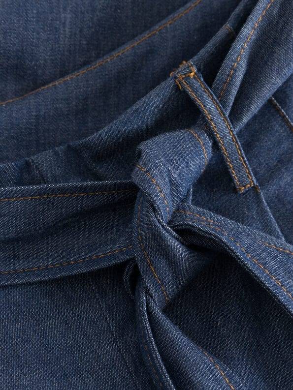 Mademoiselle YéYé Jeans Short mit weitem Bein aus Bio-Baumwolle Letzte 2 Tage