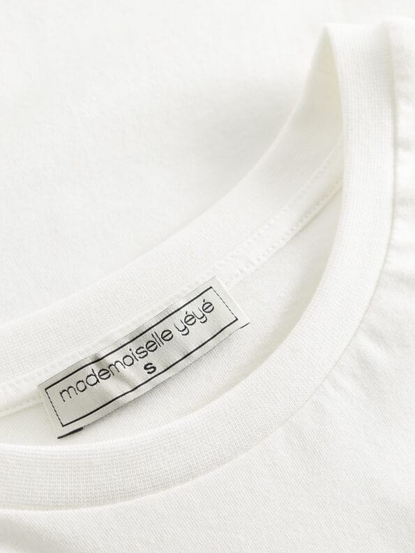 Mademoiselle YéYé T-Shirt aus Bio-Baumwolle Letzter Tag