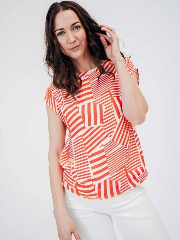 Mademoiselle YéYé Boxy Top aus EcoVero by Lenzing Black Friday Preise