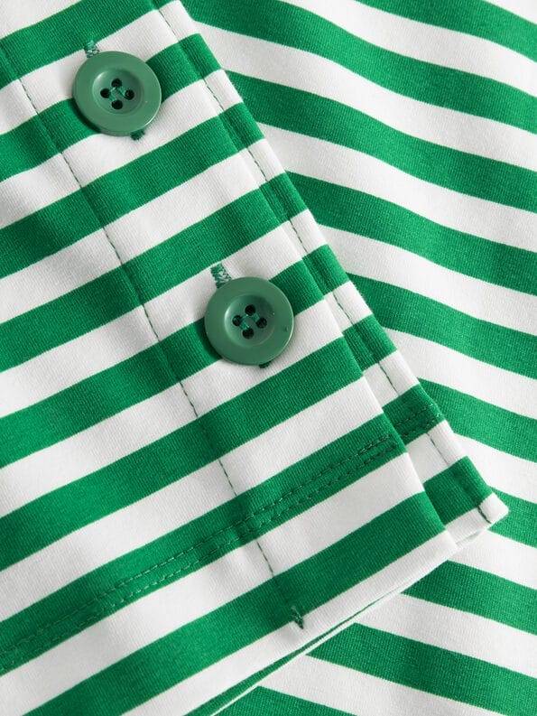 Mademoiselle YéYé Boxy Jersey Top aus Bio-Baumwolle Rabatt