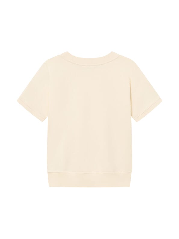 Mademoiselle YéYé Kurzarm Sweater aus Bio-Baumwolle Black Friday