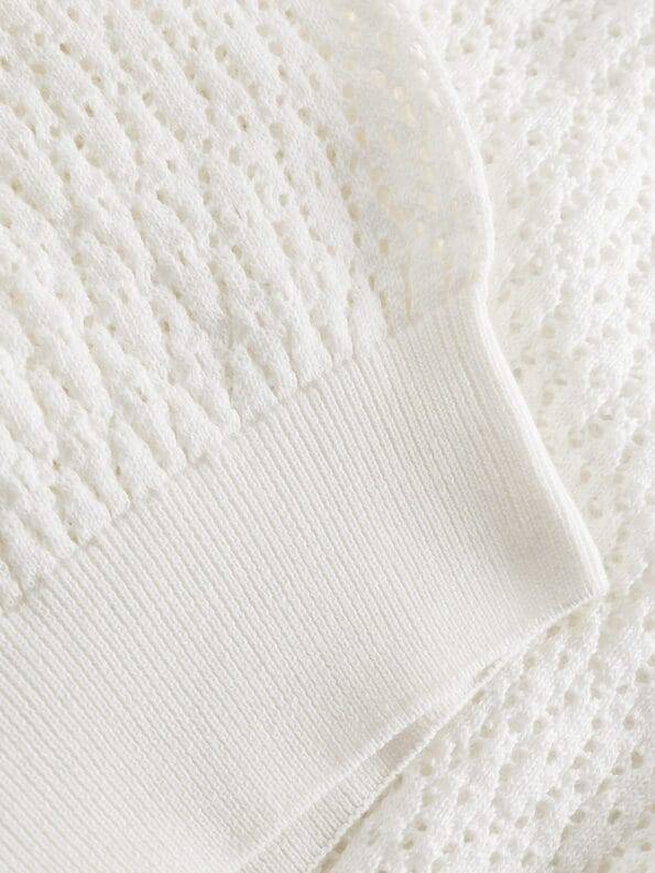 Mademoiselle YéYé Ajour Stricktop aus Bio-Baumwolle Cyber Monday