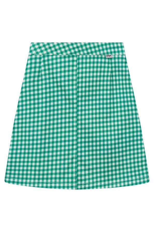 Mademoiselle YéYé Minirock mit Knopfdetail aus Baumwolle Muttertagsangebot