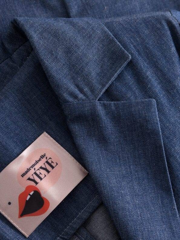 Mademoiselle YéYé Jeansblazer aus Bio-Baumwolle Vatertagsangebot