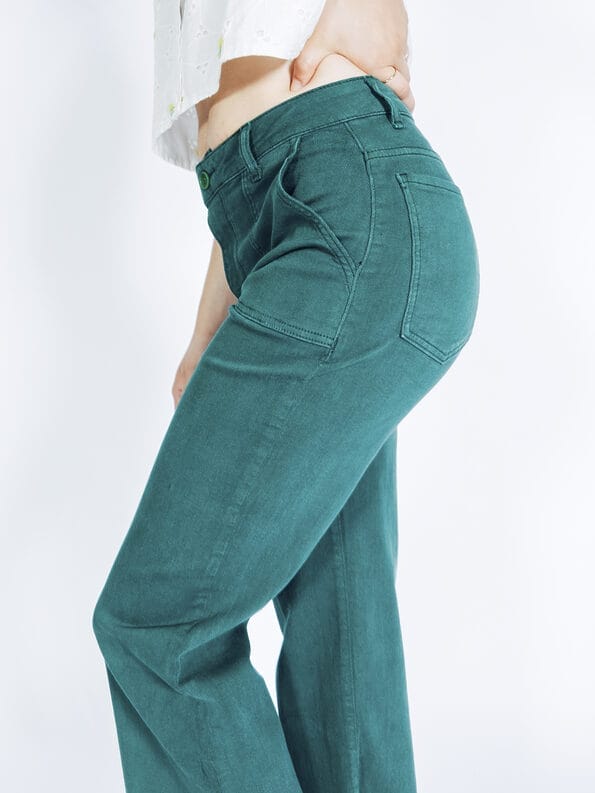 Mademoiselle YéYé Jeanshose mit verkürztem Bein aus Bio-Baumwolle Neuheiten