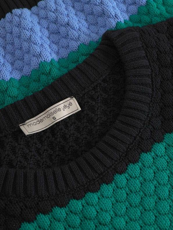 Mademoiselle YéYé Strick Pullover mit Bubble-Muster aus Bio-Baumwolle 50% Rabatt mit kostenlosem Versand
