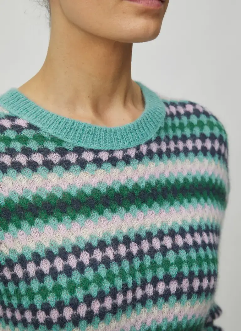 Maerz Muenchen RundhalspulloverAlpaka-Mohair-MixArt. Nr. 331101-828 Muttertagsangebot