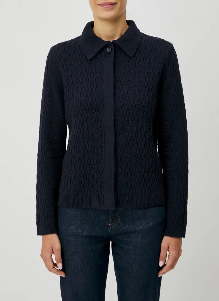 Maerz Muenchen Strickjacke100% SchurwolleArt. Nr. 257700-399 Online Outlet